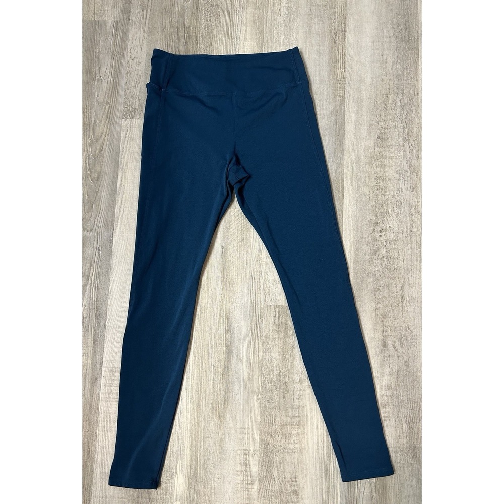 American Giant Pants Womens Size 4 Leggings Athleisure Pocket Green Gym USA Made